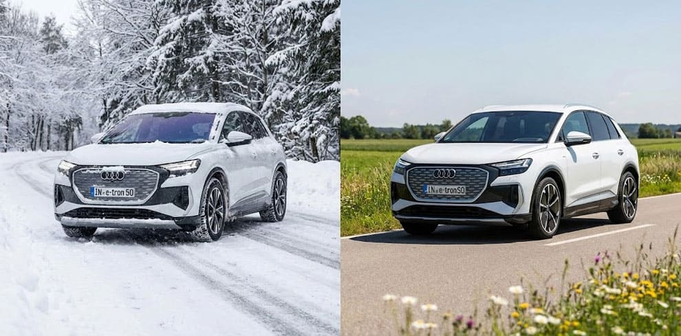 Как подготовить Audi Q4 e-tron 50 к экстремальным температурам